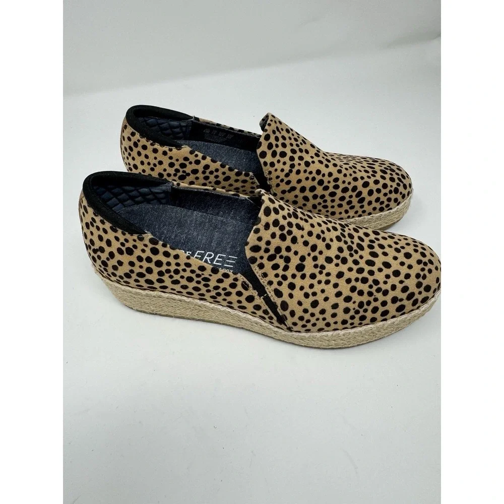 Dr. Scholls  Be Free Slip on Women Shoes Espadrilles Cheetah Print Size 6.5‎ M